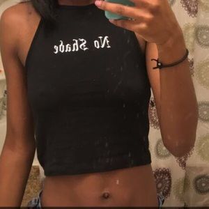 Crop halter top